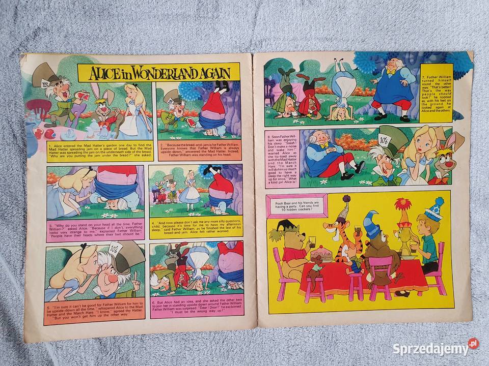 Disneyland komiks z 1973 roku w jęz angielskim Gdynia sprzedam