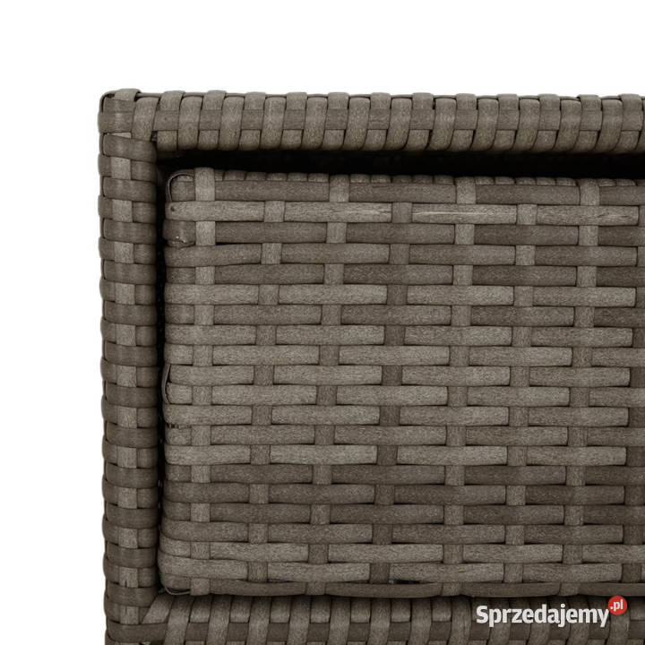 Szafka ogrodowa szara 55x59x80 polirattan Warszawa