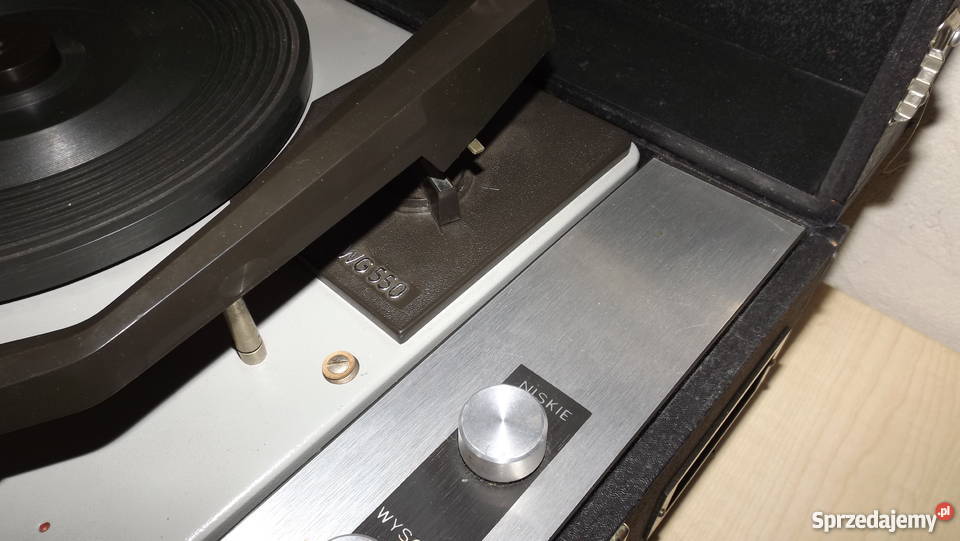 Gramofon walizkowy Unitra Fonica WG 550 Grodziczno sprzedam