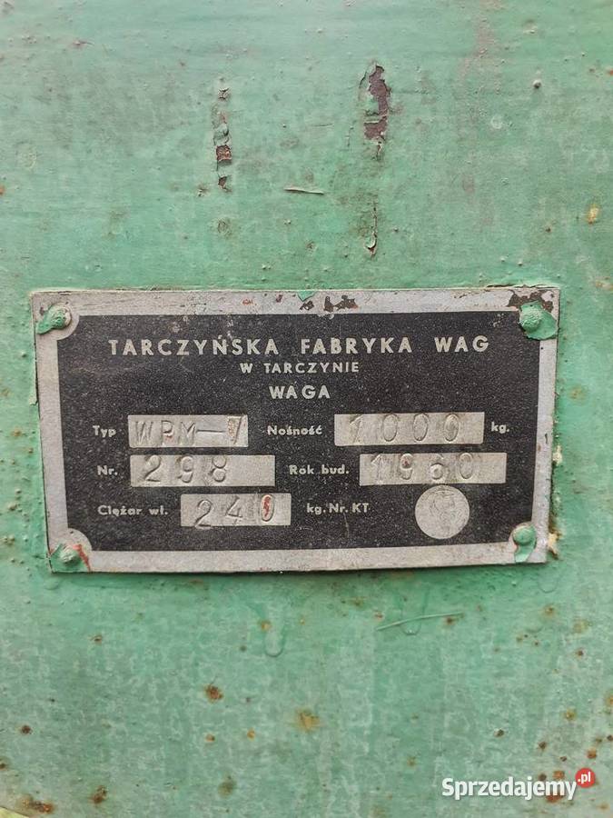 Waga duża do 1000 Durdy