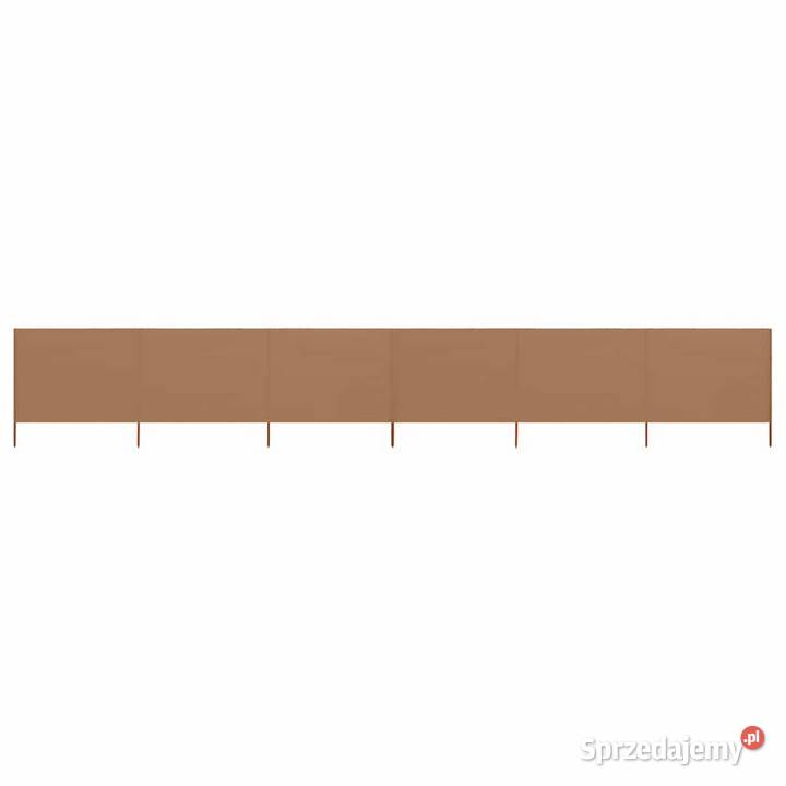 vidaXL Parawan 6skrzydłowy z tkaniny 800x120 mazowieckie Warszawa