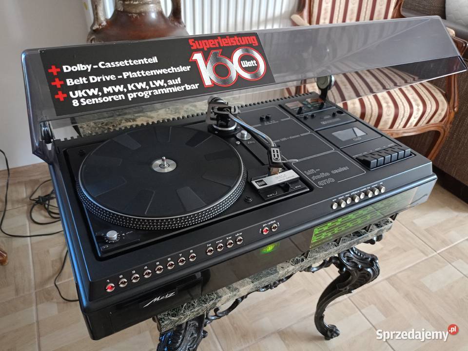 Zabytkowy Gramofon Dual 1237 A Metz Hi Fi Studio Drawski Młyn