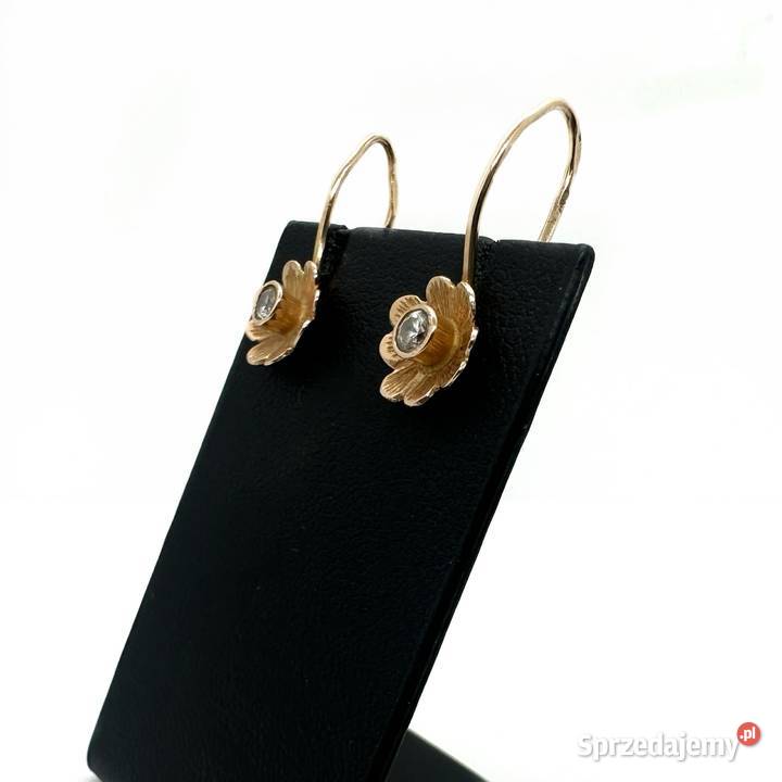 Złote Kolczyki pr 583 173g Kolczyki Elbląg