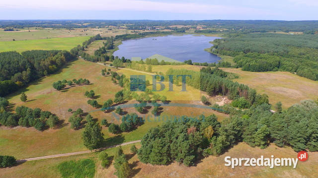 Działka 858 ha z widokiem panoramicznym utwardzona zachodniopomorskie Prosinko sprzedam