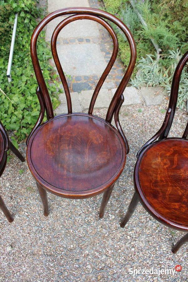 Krzesło gięte Thonet fabryka mebli z Wojciechowa Antoniewo