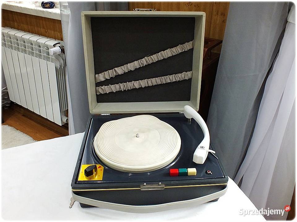 Stary Gramofon Foletta Stereo M64 z lat 50 60 Gramofony Żary