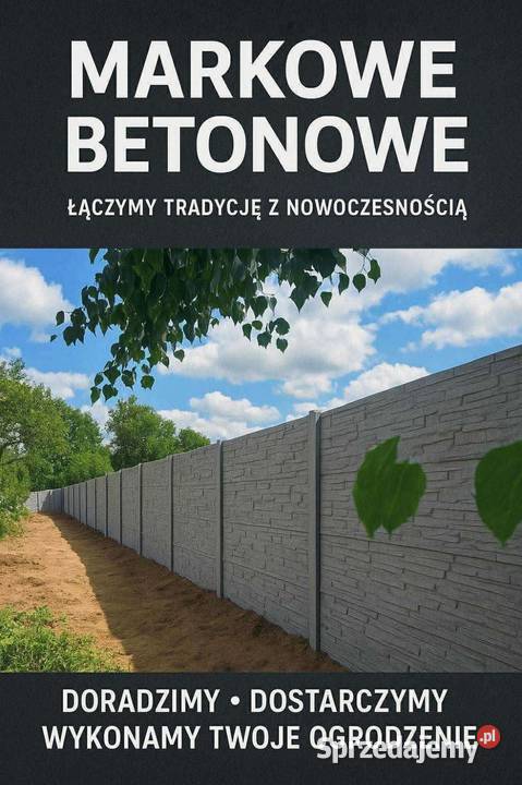 Ogrodzenia betonowe Wolsztyn usługi budowlane