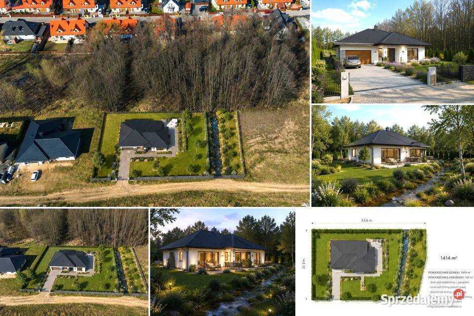 NOWODWORCE 1414m2 Budowlana prąd gaz
