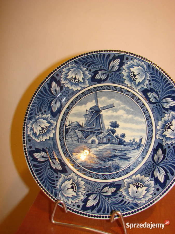 Societ Ceramique Maastricht Hollandia talerz Pruszcz Gdański
