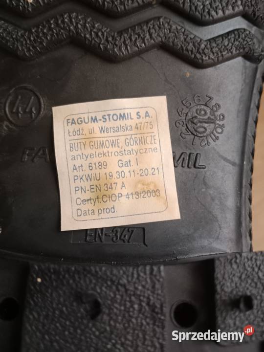 NOWE Buty RobKalosze FAGUMSTOMIL 44 Ruda Śląska