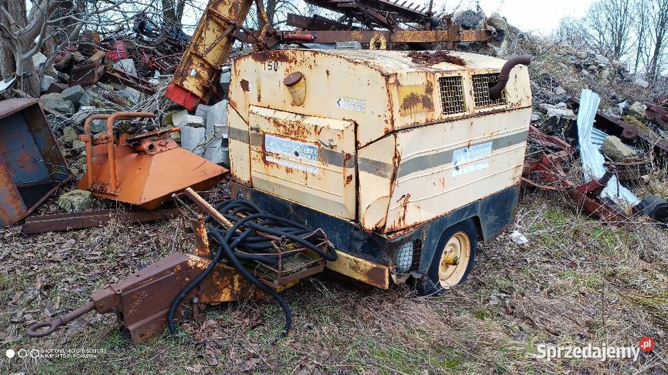Kompresor Atlas Copco z silnik Deutz F4L 912 Przasnysz sprzedam
