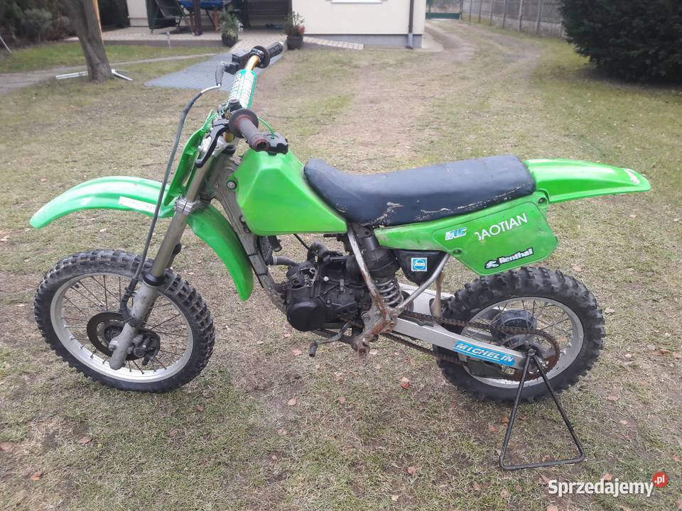 Kawasaki KX 80 uszkodzony Kawasaki sprzedam