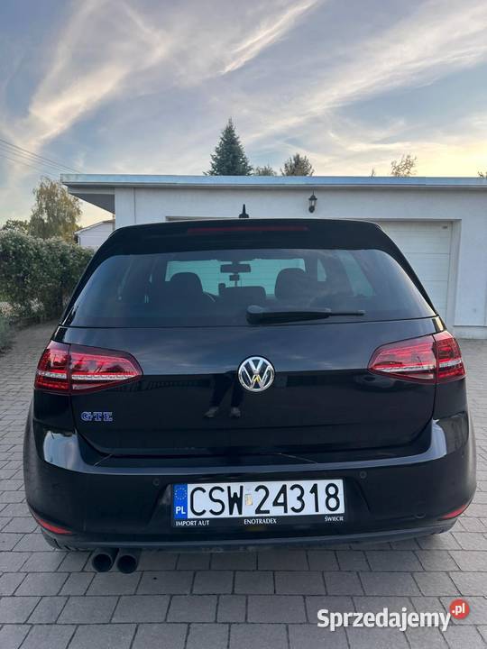 Volkswagen Golf 7 GTE Plugin hybrid gniazdo AUX kujawsko-pomorskie Grudziądz