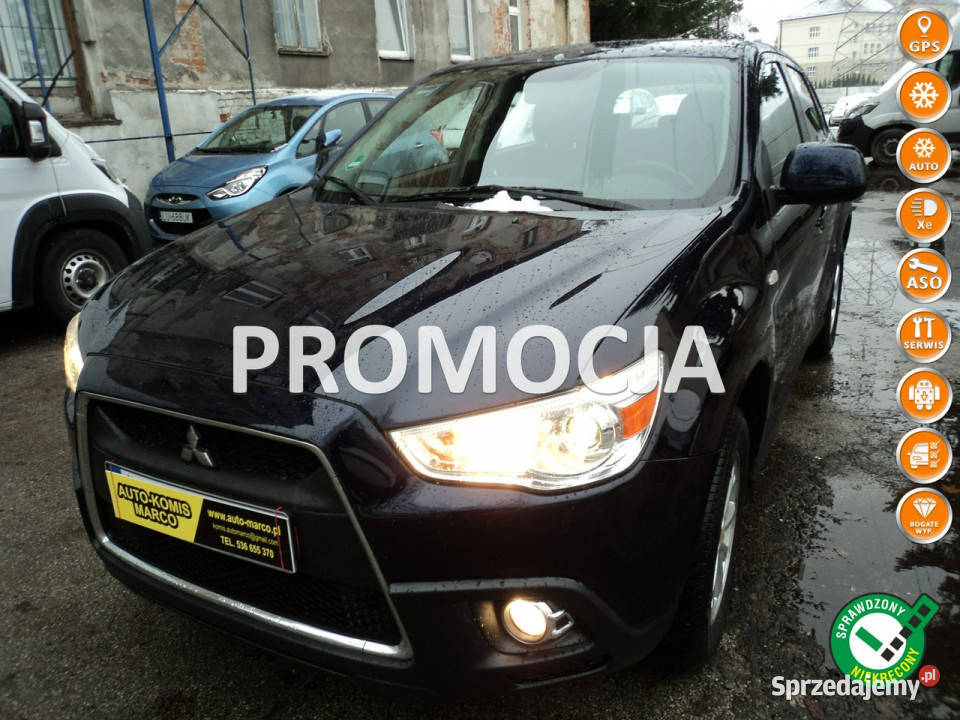 Mitsubishi ASX sprzedam MITSUBISHI ASX z2011r 16 Zarejestrowany w Polsce Motoryzacja Lublin sprzedam
