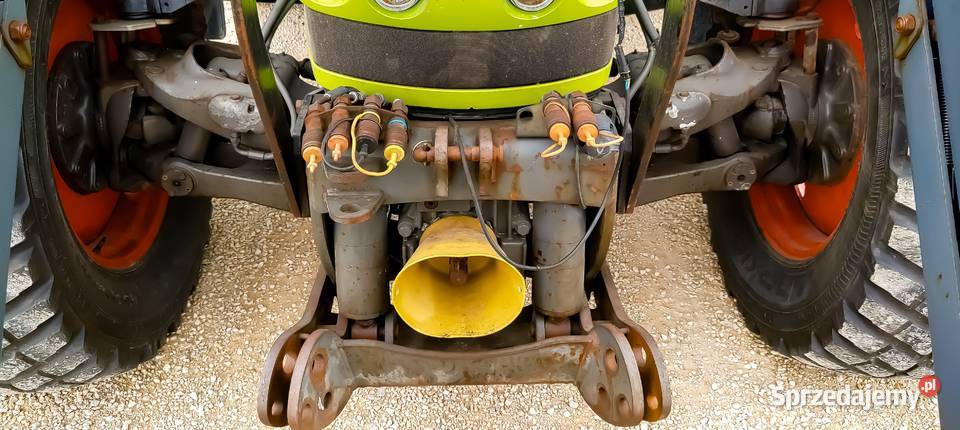 Ciągnik rolniczy Claas Ares 697 ATZ ładowacz Claas łódzkie Piotrków Trybunalski