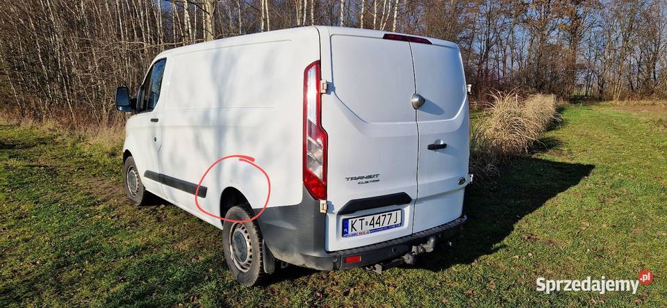 Ford Transit Custom uszkodzony silnik Napęd przednia oś Tarnów