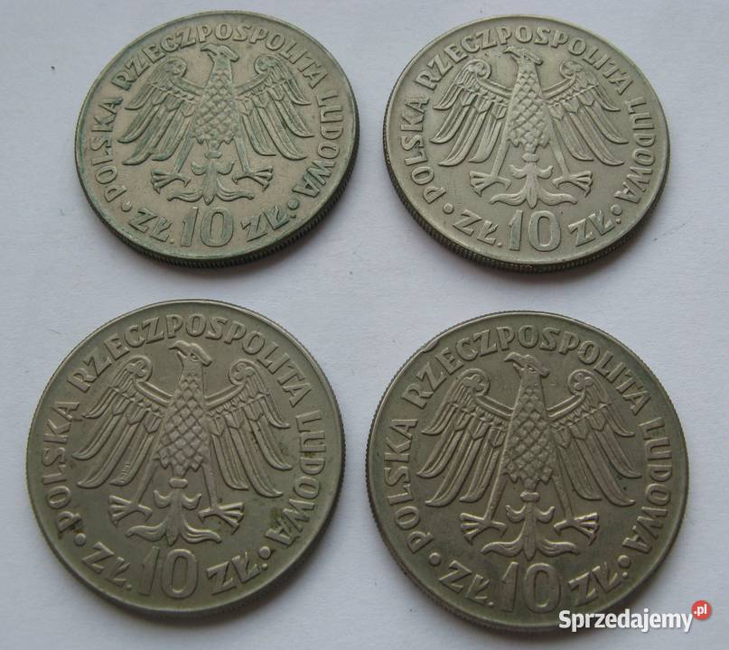 10 Kazimierz Wielki 1964 napis wypukły inne 10 Numizmatyka sprzedam