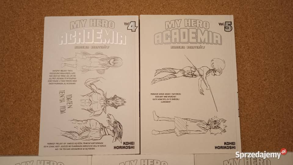 Manga My Hero Academia tomy 4 8 Kultura i Rozrywka Warszawa