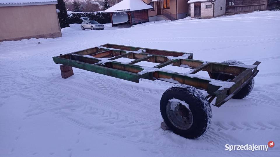 Przyczepa rama oś Nowy Dwór