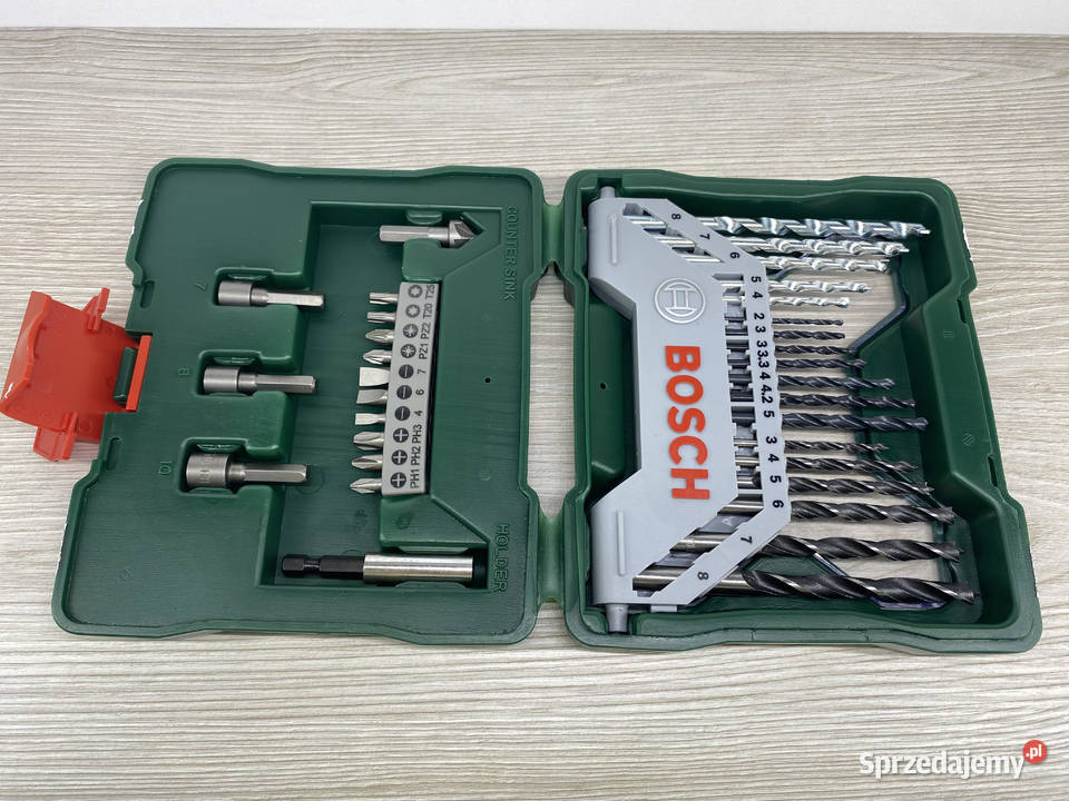 BOSCH ZESTAW WIERTEŁ I BITÓW 33 TLGPCS 33 Tczew sprzedam