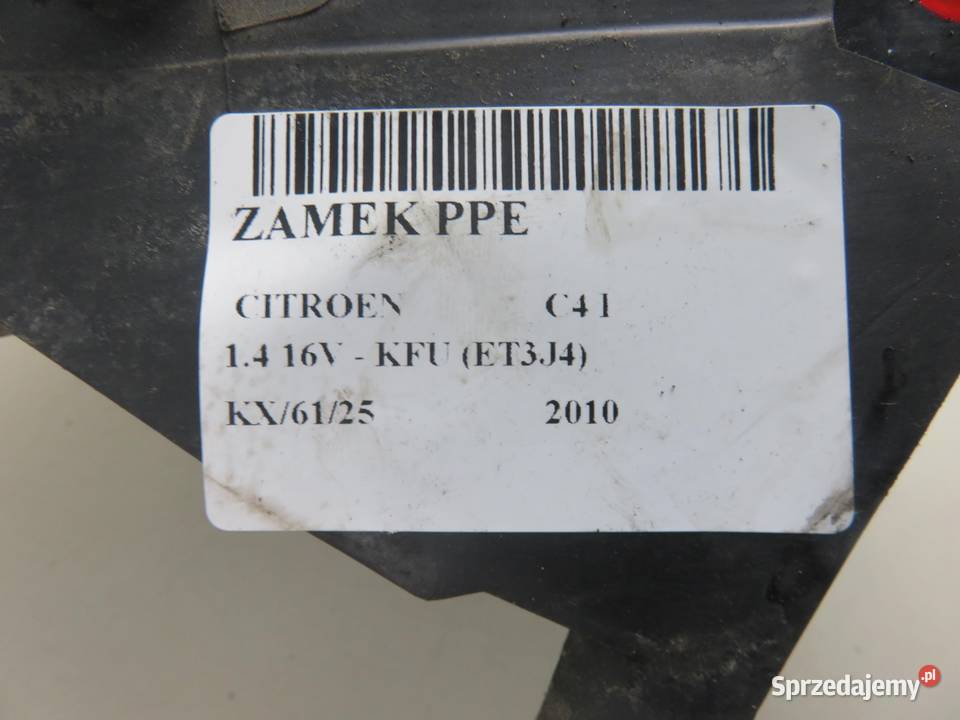 ZAMEK PRAWY PRZEDNI CITROEN C4 I 9686719780 Zamki, wkładki i kluczyki