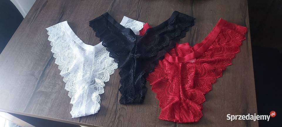 3 sztuki damskich majtek z kokardką 4XL SHEIN Rozmiar 4XL Chełm