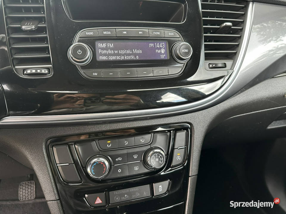 Opel Mokka X Opel Mokka X 2017 16 Benzyna 115 wielofunkcyjna kierownica Gostyń
