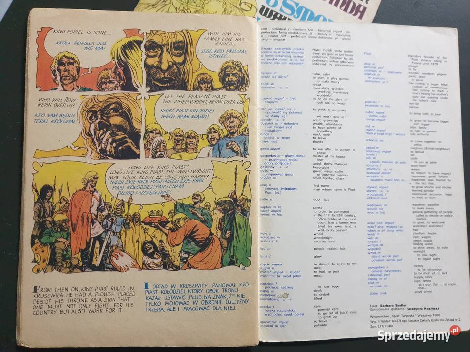 Legendy Polskie The Polish Legends 2 komiksy historyczne i wojenne pomorskie Gdynia