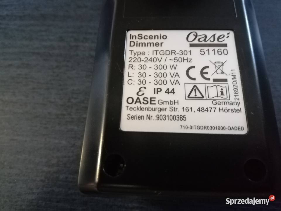 Regulator prędkości pompy ściemniacza Wrocław sprzedam
