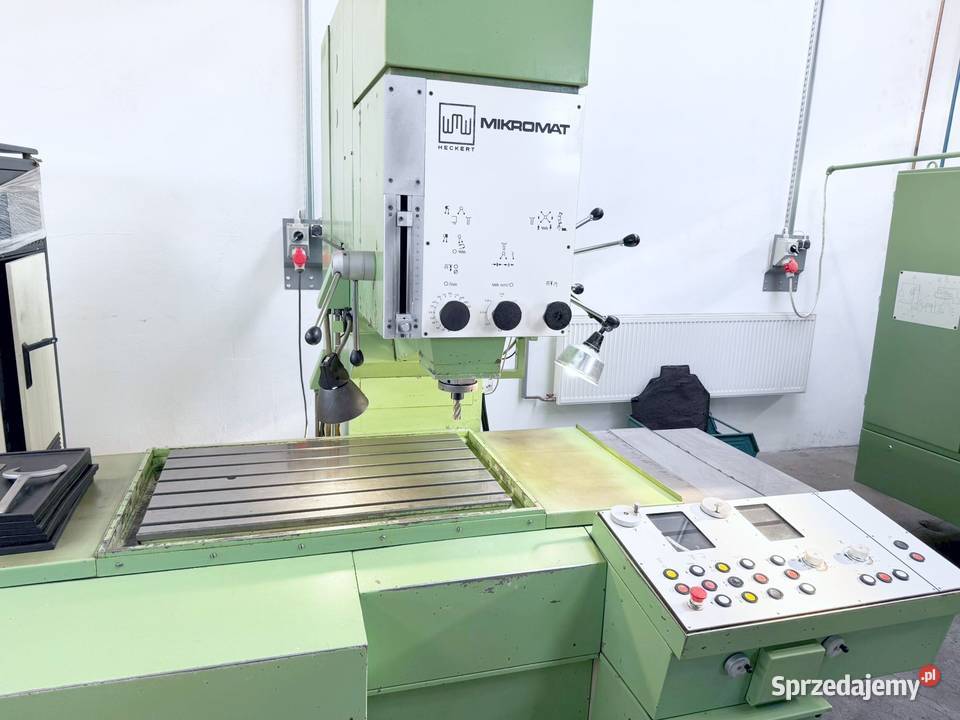 Wiertarka współrzędnościowa WMW Mikromat BKoE lubuskie Zabór