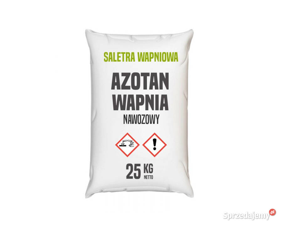 Azotan wapnia nawozowy saletra wapniowa Nawozy