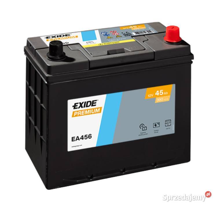 Akumulator 45Ah 390A Exide Premium EA456 Japan Akumulatory