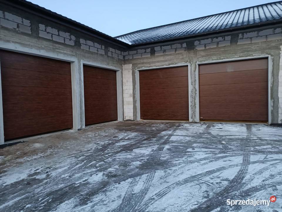 Drzwi Garażowe Brama Segmentowa Na Wymiar Kolor Warszawa