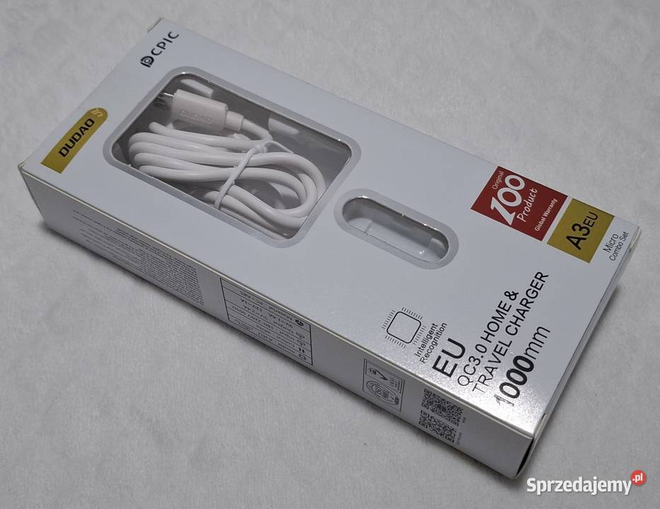 Kabel przewód USB Type A USB micro B Dudao 1m Czeladź