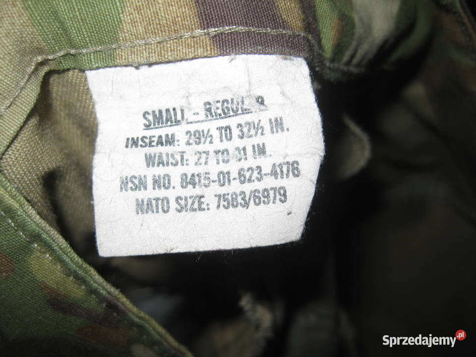 Mundur wojskowy USA MULTICAM 1751807580 Smal Żary sprzedam