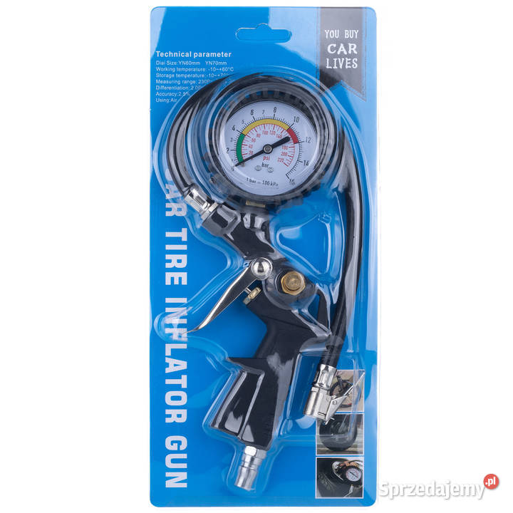 Pistolet Pneumatyczny z Manometrem 016 Bar 35 Pozostałe Ludźmierz sprzedam