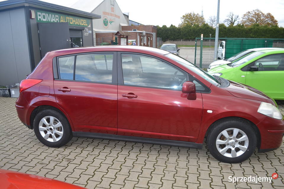 Nissan Tiida z Niemiec OPŁACONA 68 elektryczne lusterka dolnośląskie Zgorzelec