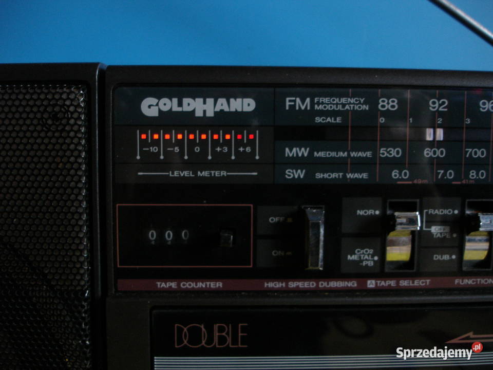 Radiomagnetofon GOLDHAND GRR600 Radioodtwarzacze Zielona Góra
