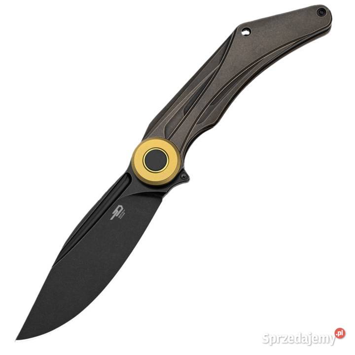 Nóż składany Bestech Seraph BlackBronze Titanium Warszawa