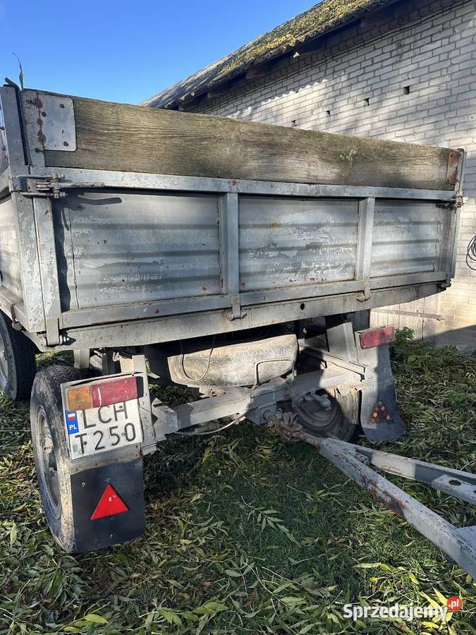 Przyczepa wywrotka Autosan d47 Krzywice-Kolonia