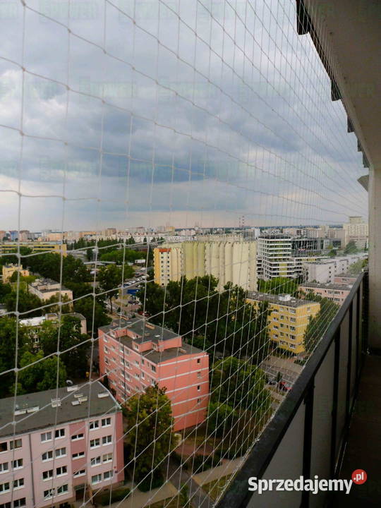 Siatka na balkon bez zadaszenia montaż Warszawa mazowieckie