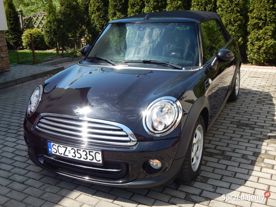 MINI Cooper CABRIO R57 2013r 62000 Super stan elektryczne szyby śląskie sprzedam