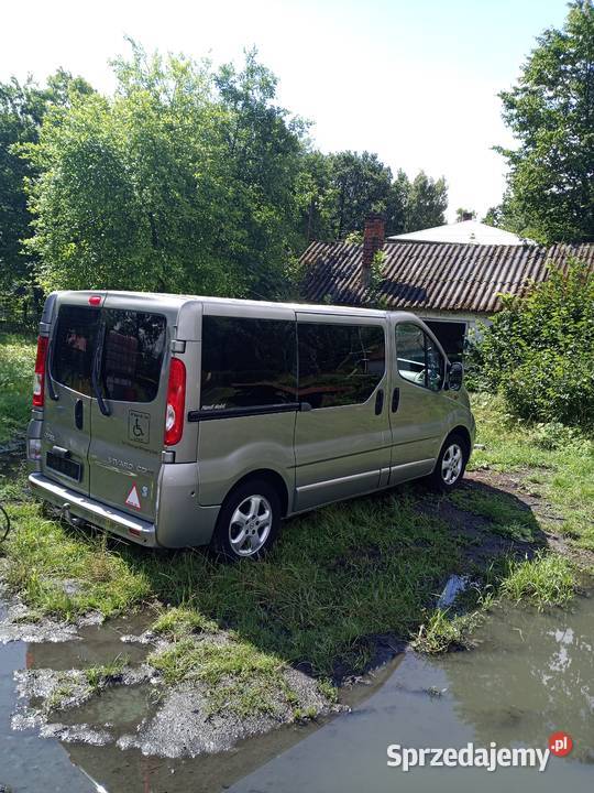 Opel Vivaro niepełnosprawnych automatyczna Opel lubelskie Maciejów Nowy