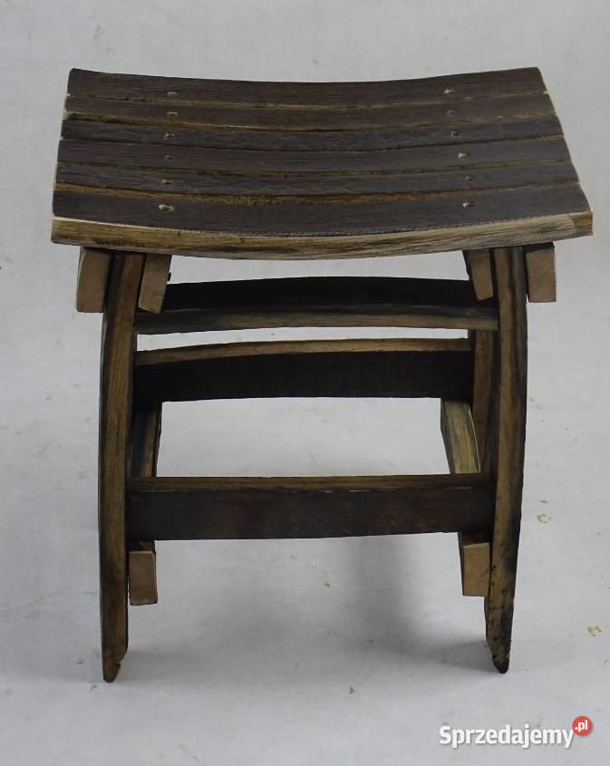 Hokery z beczki dębowej Loft hoker stołek Gdynia