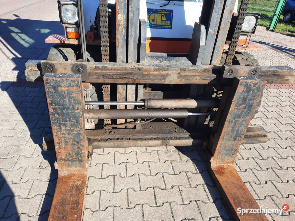 Wózek widłowy DAN TRUCK 8009 8 ton 5 m długie Rudolfowo sprzedam