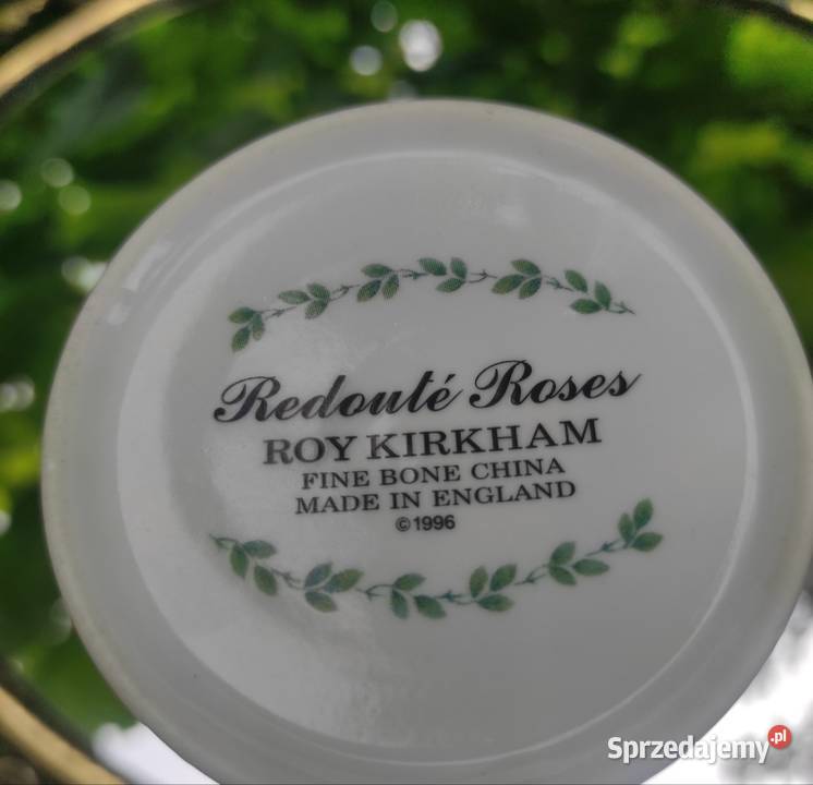 ROY KIRKHAM kubek porcelanowy 320ml REDOUTE ROSE Pabianice