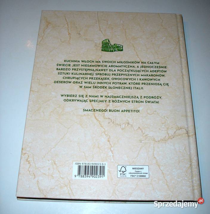CZAS NA WŁOCHY Książka kulinarna z Biedronki Pozostałe Bochnia