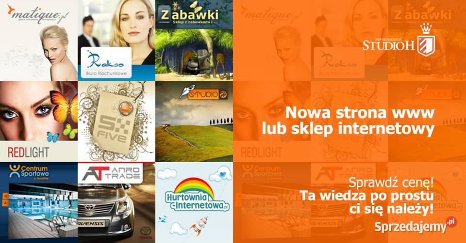 Profesjonalne strony internetowe firm Studio H pomorskie Gdynia