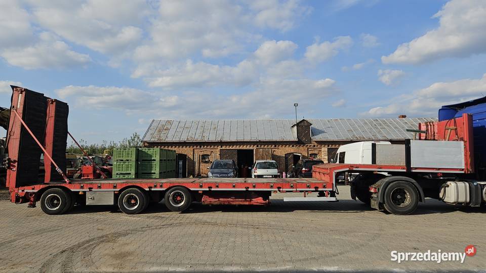 Naczepa niskopodwozie Bodex KIS3J DMC 47 ton więcej niż 2