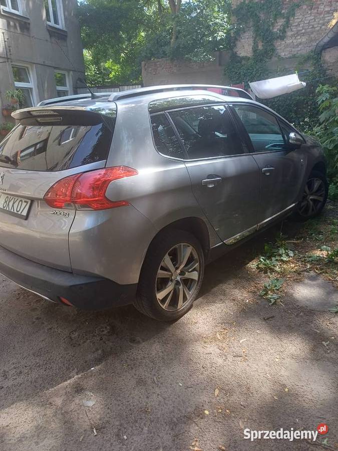 PEUGEOT 2008 12 Pure Tech 2016r wersja VIP lakier metallic 2008 Łódź